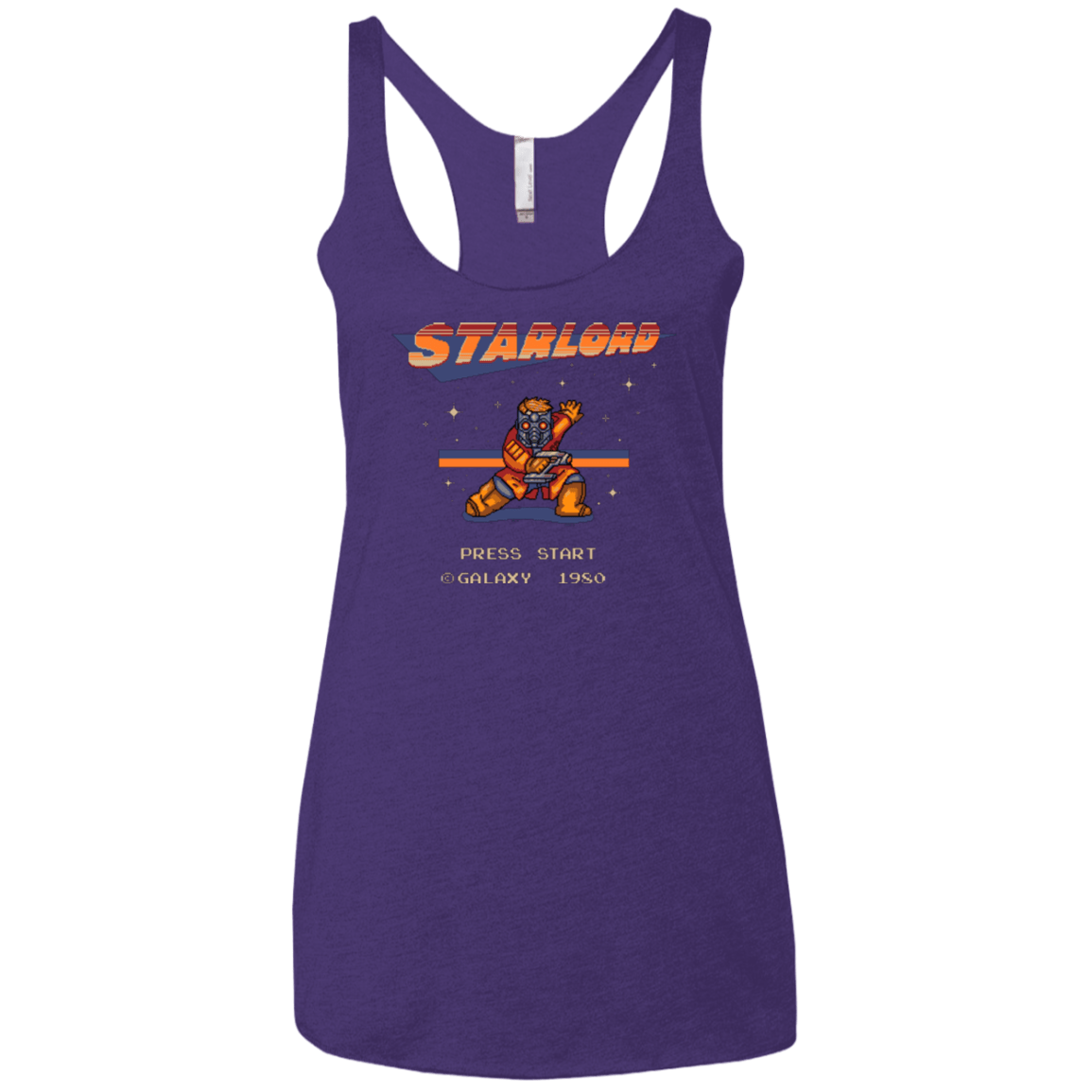 T-Shirts Purple / X-Small Megalord Women's Triblend Racerback Tank