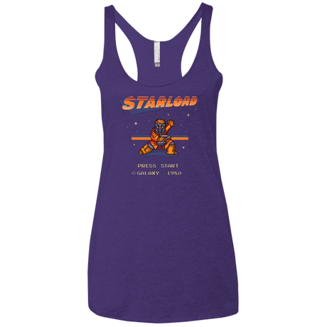 T-Shirts Purple / X-Small Megalord Women's Triblend Racerback Tank
