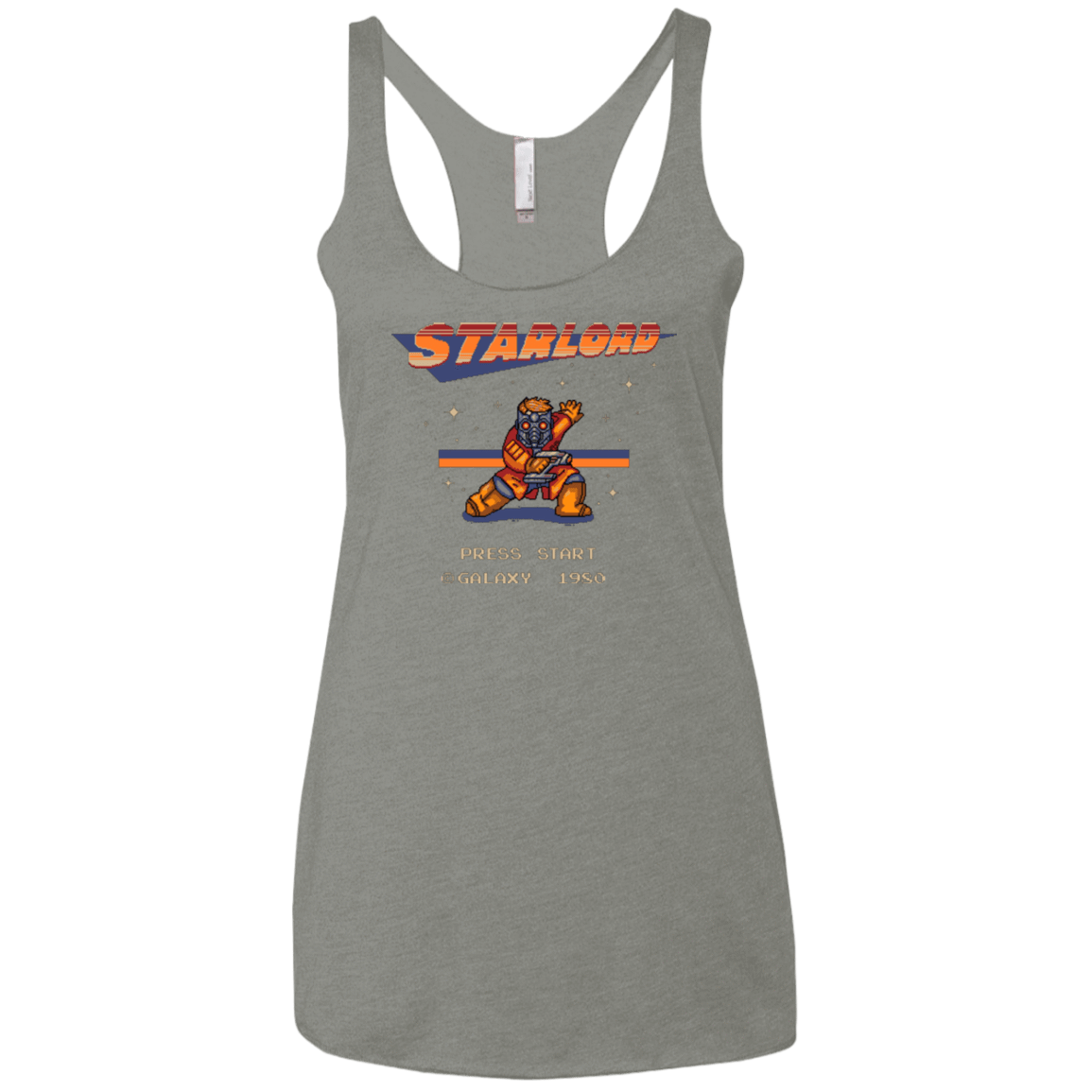 T-Shirts Venetian Grey / X-Small Megalord Women's Triblend Racerback Tank