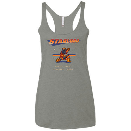 T-Shirts Venetian Grey / X-Small Megalord Women's Triblend Racerback Tank