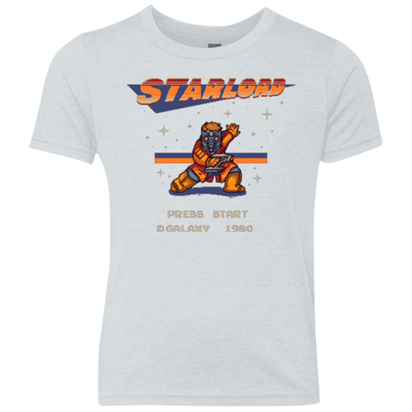 T-Shirts Heather White / YXS Megalord Youth Triblend T-Shirt