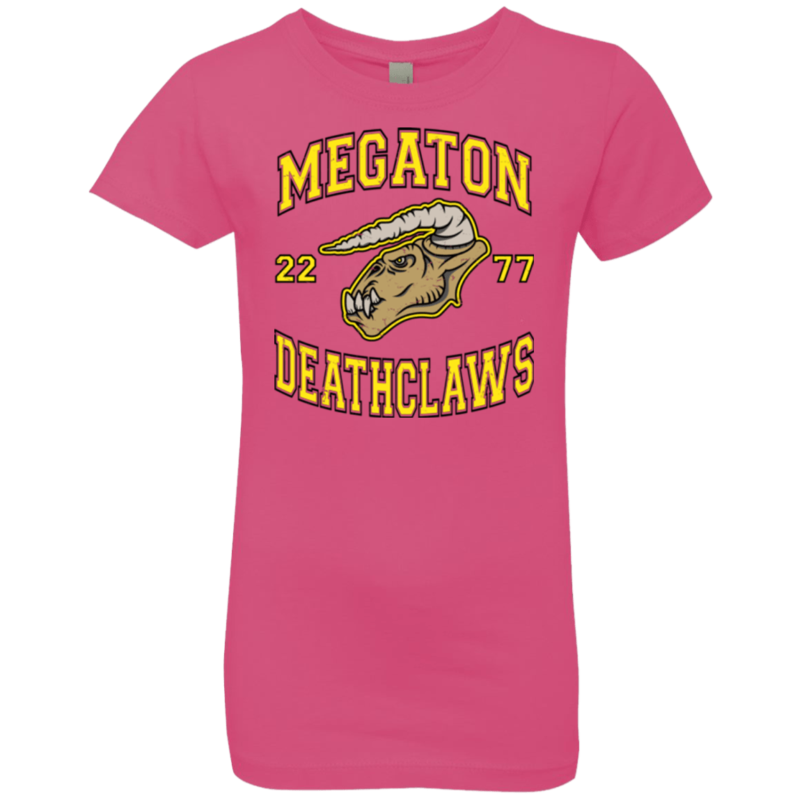T-Shirts Hot Pink / YXS Megaton Deathclaws Girls Premium T-Shirt