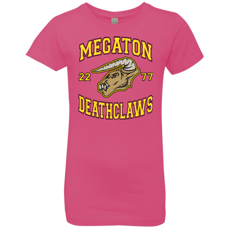 T-Shirts Hot Pink / YXS Megaton Deathclaws Girls Premium T-Shirt
