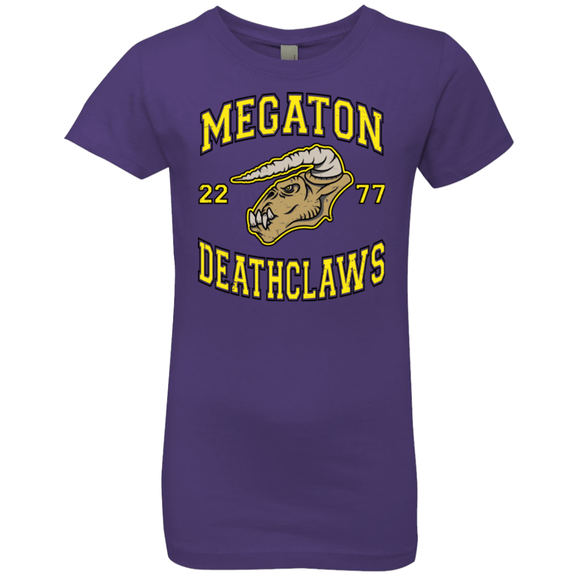 T-Shirts Purple Rush / YXS Megaton Deathclaws Girls Premium T-Shirt