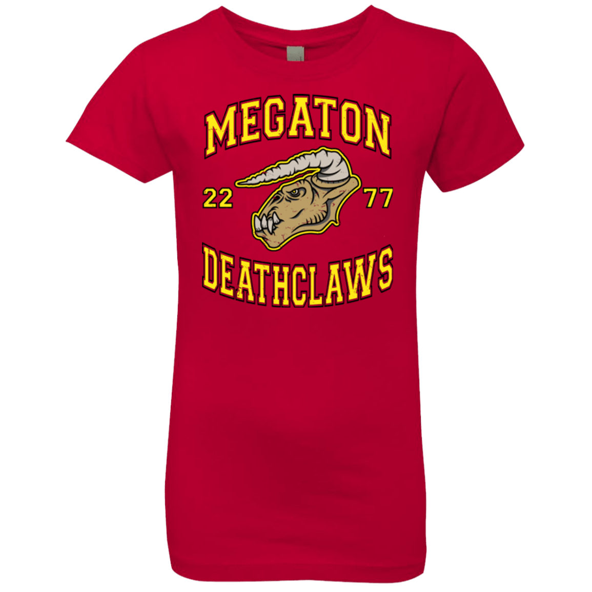 T-Shirts Red / YXS Megaton Deathclaws Girls Premium T-Shirt