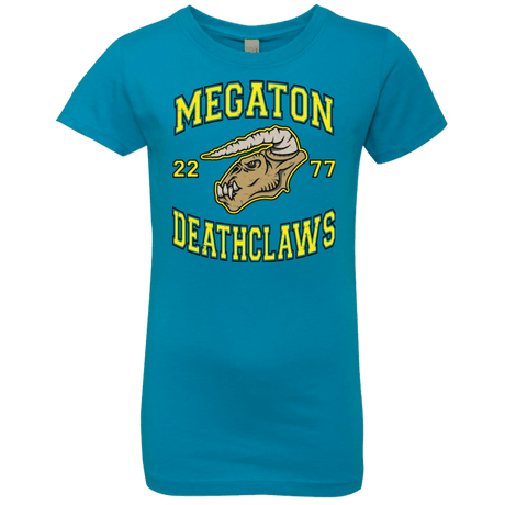 T-Shirts Turquoise / YXS Megaton Deathclaws Girls Premium T-Shirt