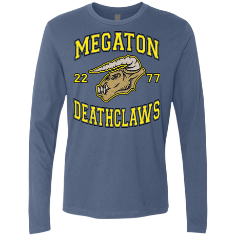 T-Shirts Indigo / Small Megaton Deathclaws Men's Premium Long Sleeve