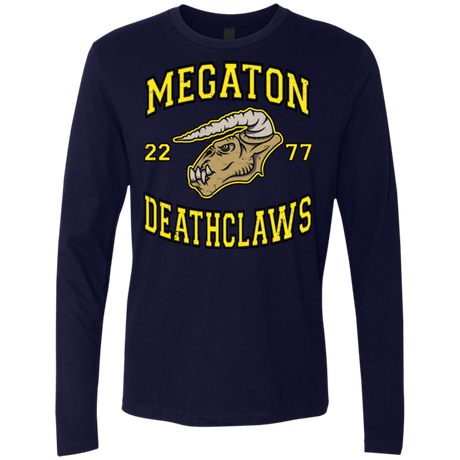 T-Shirts Midnight Navy / Small Megaton Deathclaws Men's Premium Long Sleeve