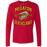 T-Shirts Red / Small Megaton Deathclaws Men's Premium Long Sleeve
