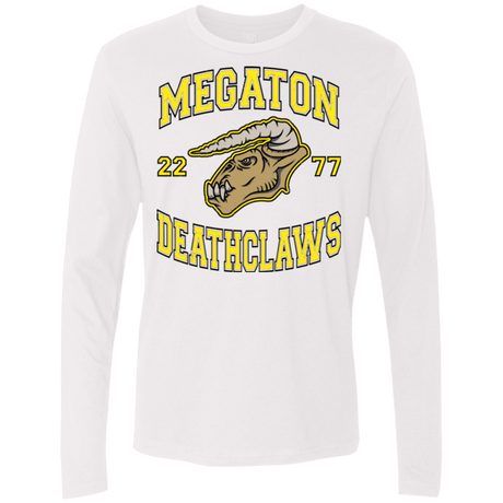 T-Shirts White / Small Megaton Deathclaws Men's Premium Long Sleeve