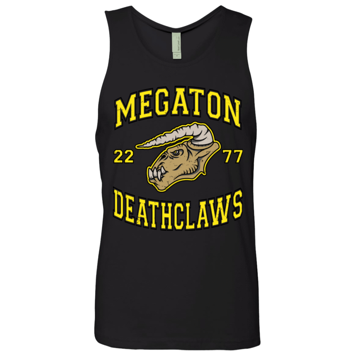 T-Shirts Black / Small Megaton Deathclaws Men's Premium Tank Top