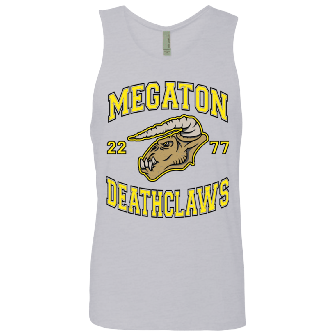 T-Shirts Heather Grey / Small Megaton Deathclaws Men's Premium Tank Top