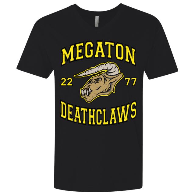 T-Shirts Black / X-Small Megaton Deathclaws Men's Premium V-Neck