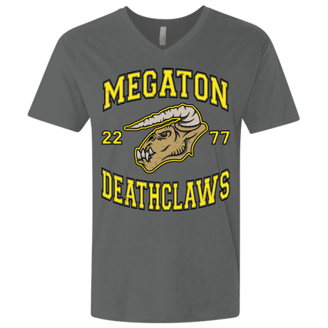 T-Shirts Heavy Metal / X-Small Megaton Deathclaws Men's Premium V-Neck
