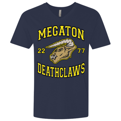 T-Shirts Midnight Navy / X-Small Megaton Deathclaws Men's Premium V-Neck