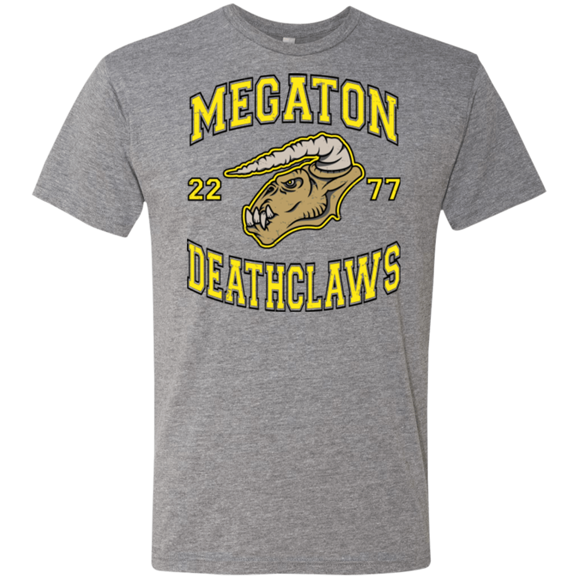 T-Shirts Premium Heather / Small Megaton Deathclaws Men's Triblend T-Shirt