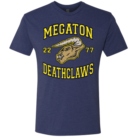 T-Shirts Vintage Navy / Small Megaton Deathclaws Men's Triblend T-Shirt
