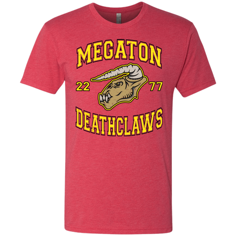T-Shirts Vintage Red / Small Megaton Deathclaws Men's Triblend T-Shirt