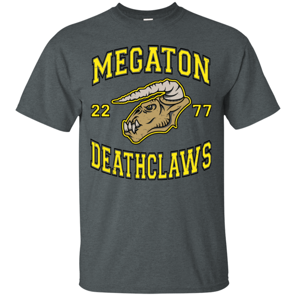 T-Shirts Dark Heather / Small Megaton Deathclaws T-Shirt