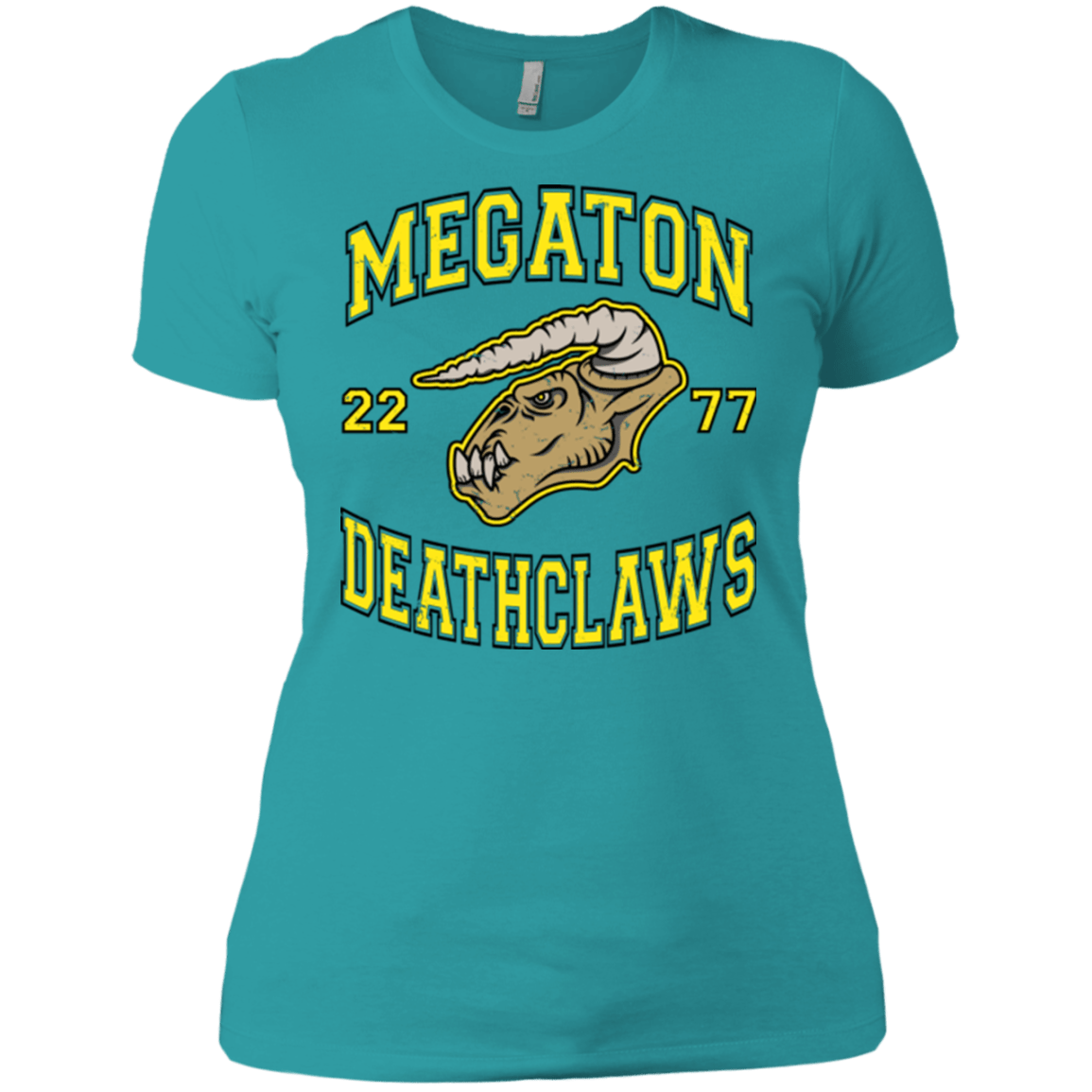 T-Shirts Tahiti Blue / X-Small Megaton Deathclaws Women's Premium T-Shirt