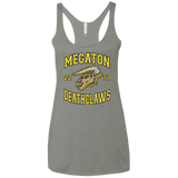 T-Shirts Venetian Grey / X-Small Megaton Deathclaws Women's Triblend Racerback Tank