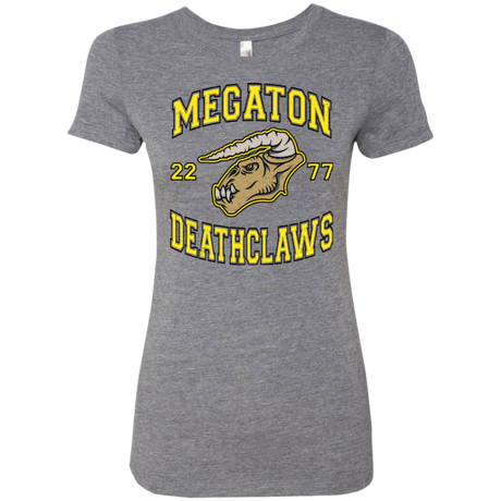 T-Shirts Premium Heather / Small Megaton Deathclaws Women's Triblend T-Shirt