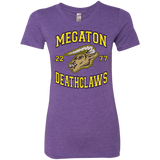 T-Shirts Purple Rush / Small Megaton Deathclaws Women's Triblend T-Shirt