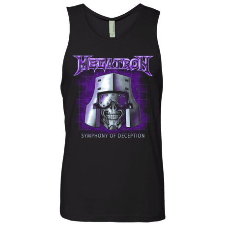 T-Shirts Black / Small Megatron Men's Premium Tank Top