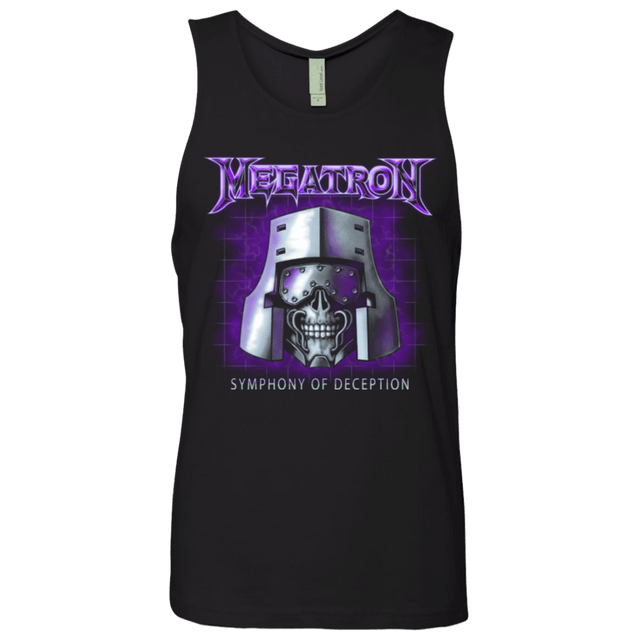 T-Shirts Black / Small Megatron Men's Premium Tank Top