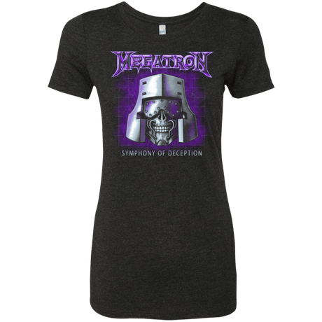 T-Shirts Vintage Black / Small Megatron Women's Triblend T-Shirt