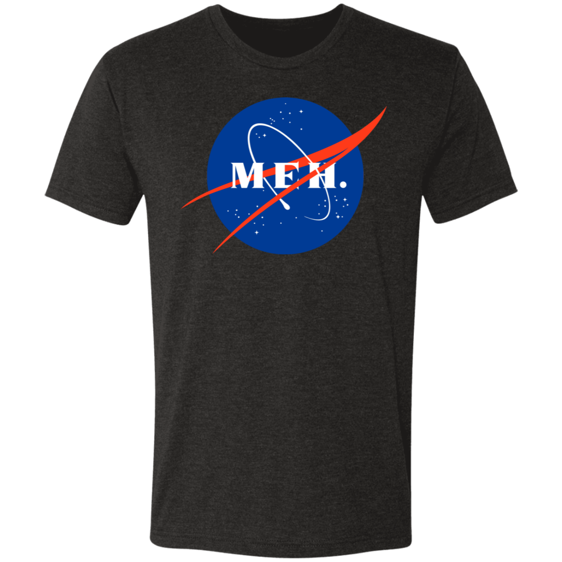 T-Shirts Vintage Black / S Meh Space Men's Triblend T-Shirt