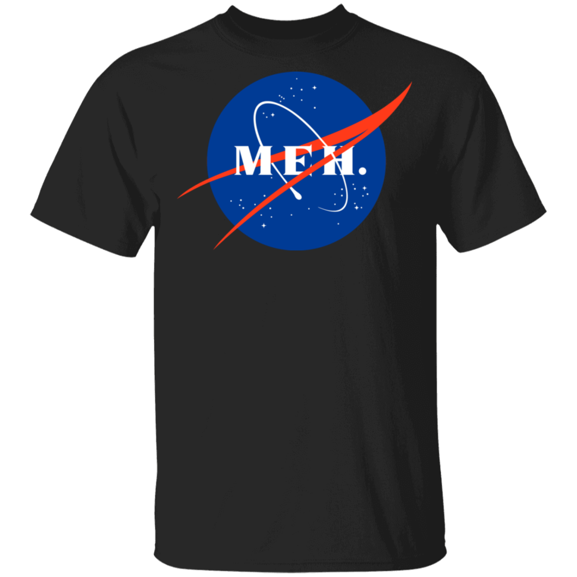 T-Shirts Black / S Meh Space T-Shirt