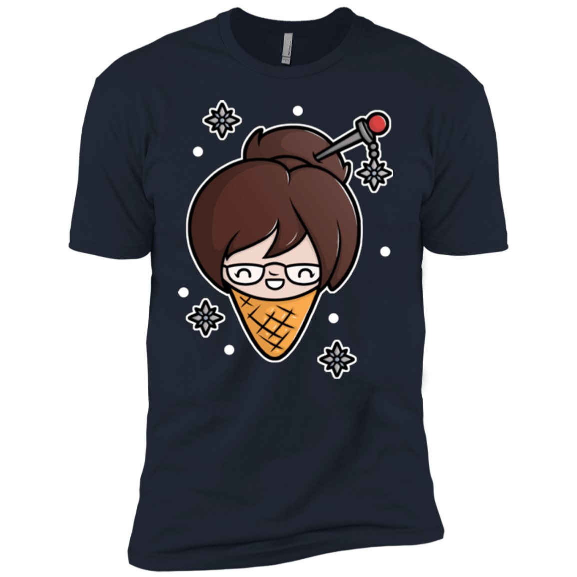 T-Shirts Midnight Navy / YXS Mei Cone Boys Premium T-Shirt