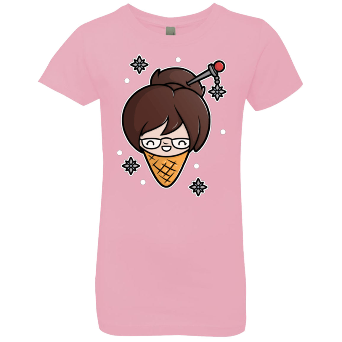 T-Shirts Light Pink / YXS Mei Cone Girls Premium T-Shirt