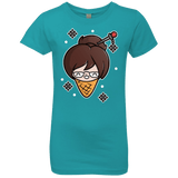 T-Shirts Tahiti Blue / YXS Mei Cone Girls Premium T-Shirt