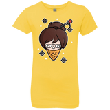 T-Shirts Vibrant Yellow / YXS Mei Cone Girls Premium T-Shirt