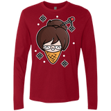 T-Shirts Cardinal / Small Mei Cone Men's Premium Long Sleeve