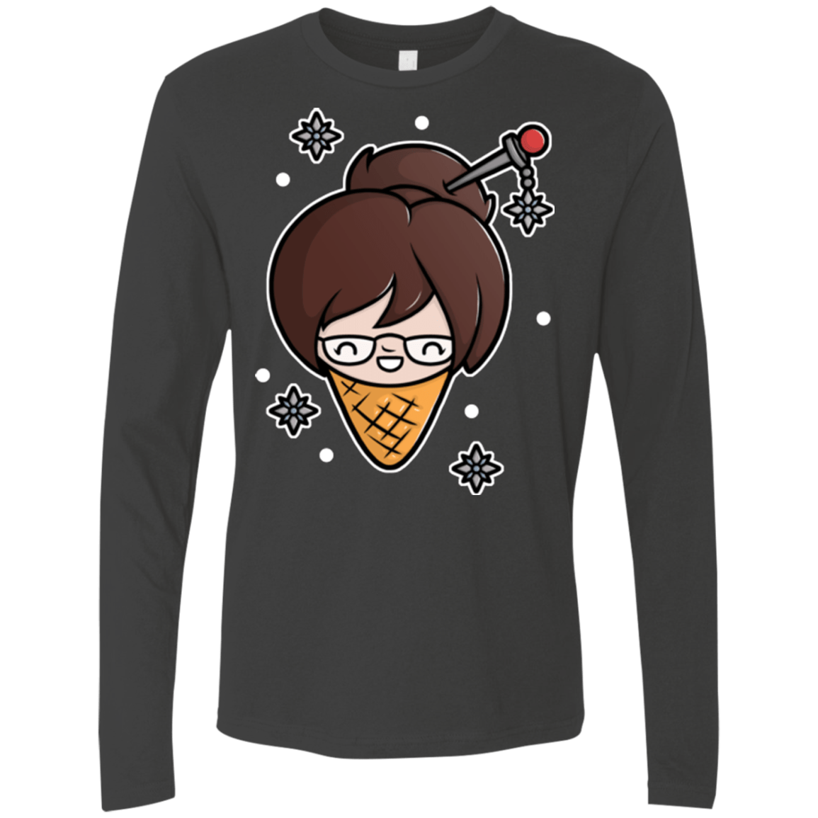 T-Shirts Heavy Metal / Small Mei Cone Men's Premium Long Sleeve