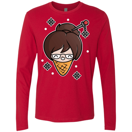 T-Shirts Red / Small Mei Cone Men's Premium Long Sleeve