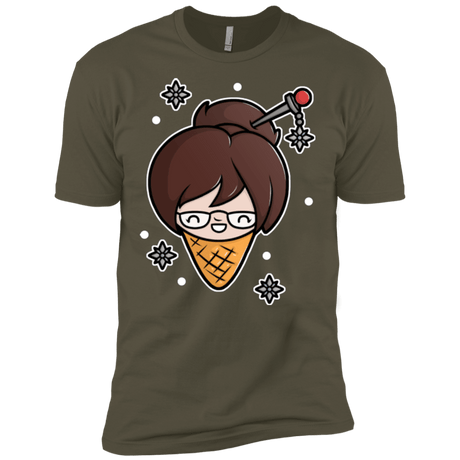 T-Shirts Military Green / X-Small Mei Cone Men's Premium T-Shirt