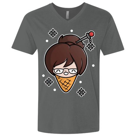 T-Shirts Heavy Metal / X-Small Mei Cone Men's Premium V-Neck