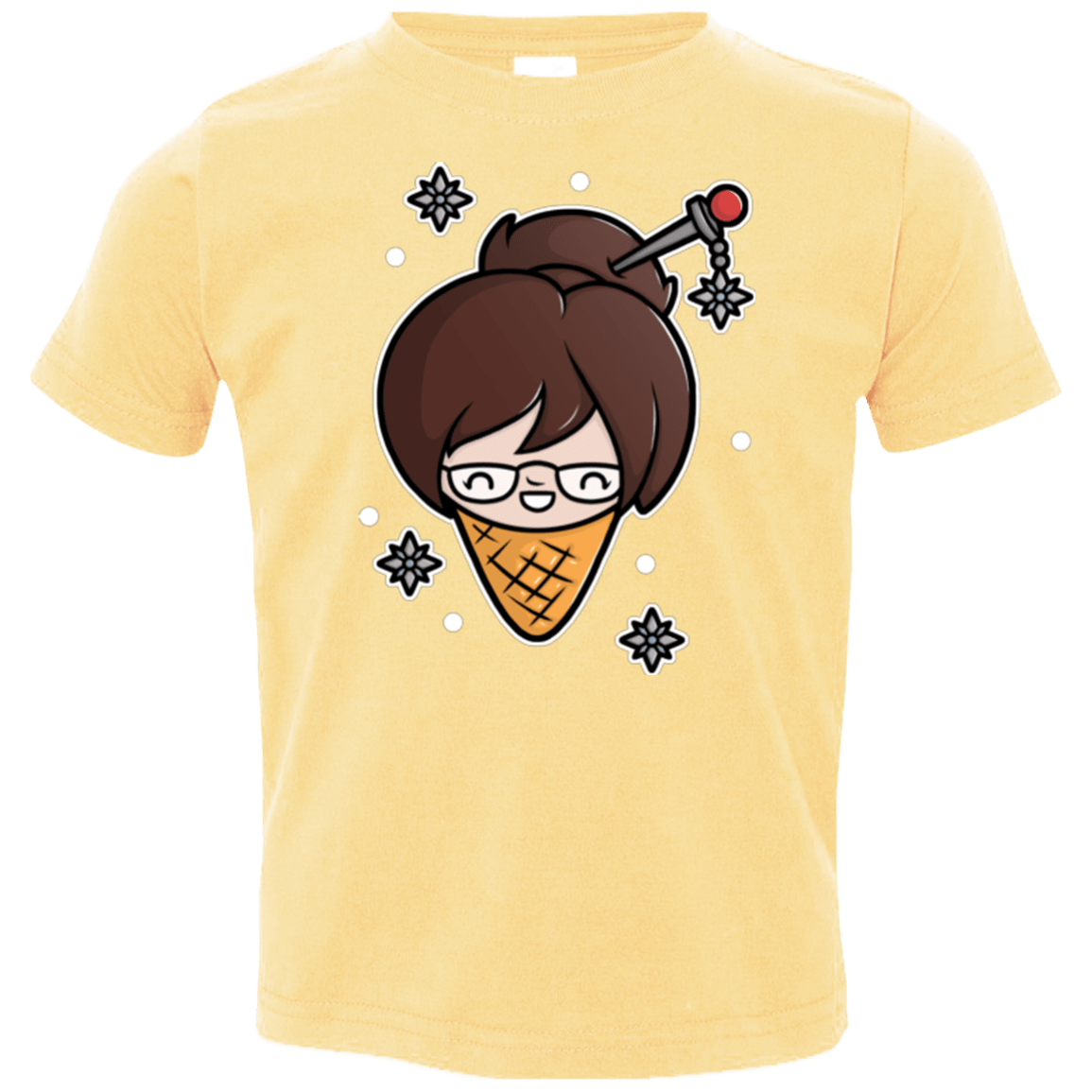 T-Shirts Butter / 2T Mei Cone Toddler Premium T-Shirt