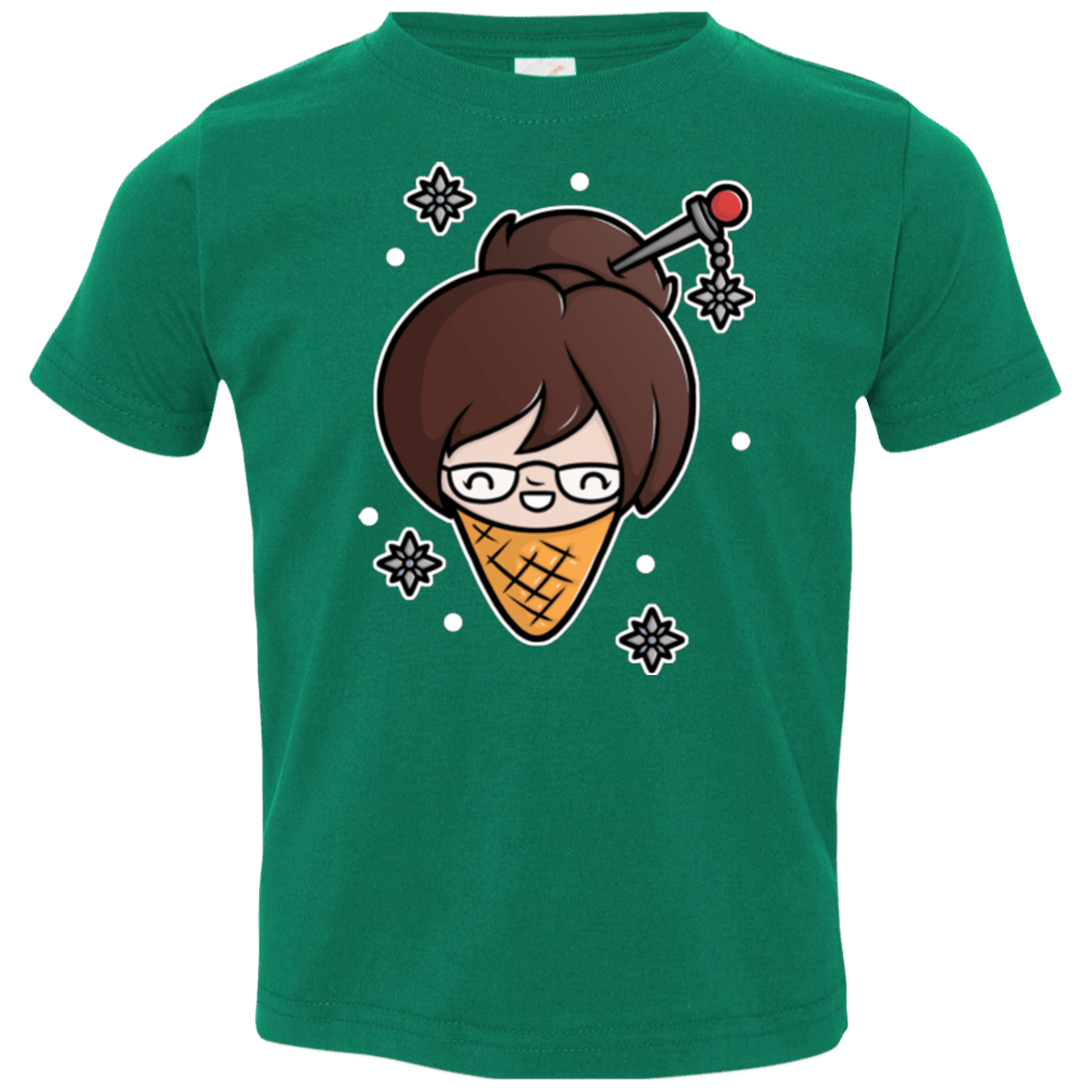 T-Shirts Kelly / 2T Mei Cone Toddler Premium T-Shirt
