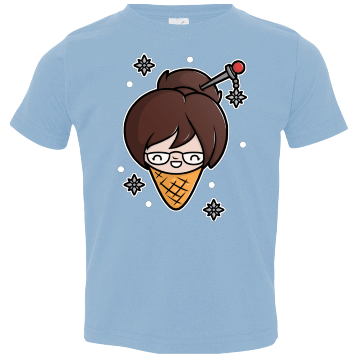 T-Shirts Light Blue / 2T Mei Cone Toddler Premium T-Shirt