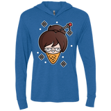 T-Shirts Vintage Royal / X-Small Mei Cone Triblend Long Sleeve Hoodie Tee