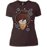 T-Shirts Dark Chocolate / X-Small Mei Cone Women's Premium T-Shirt