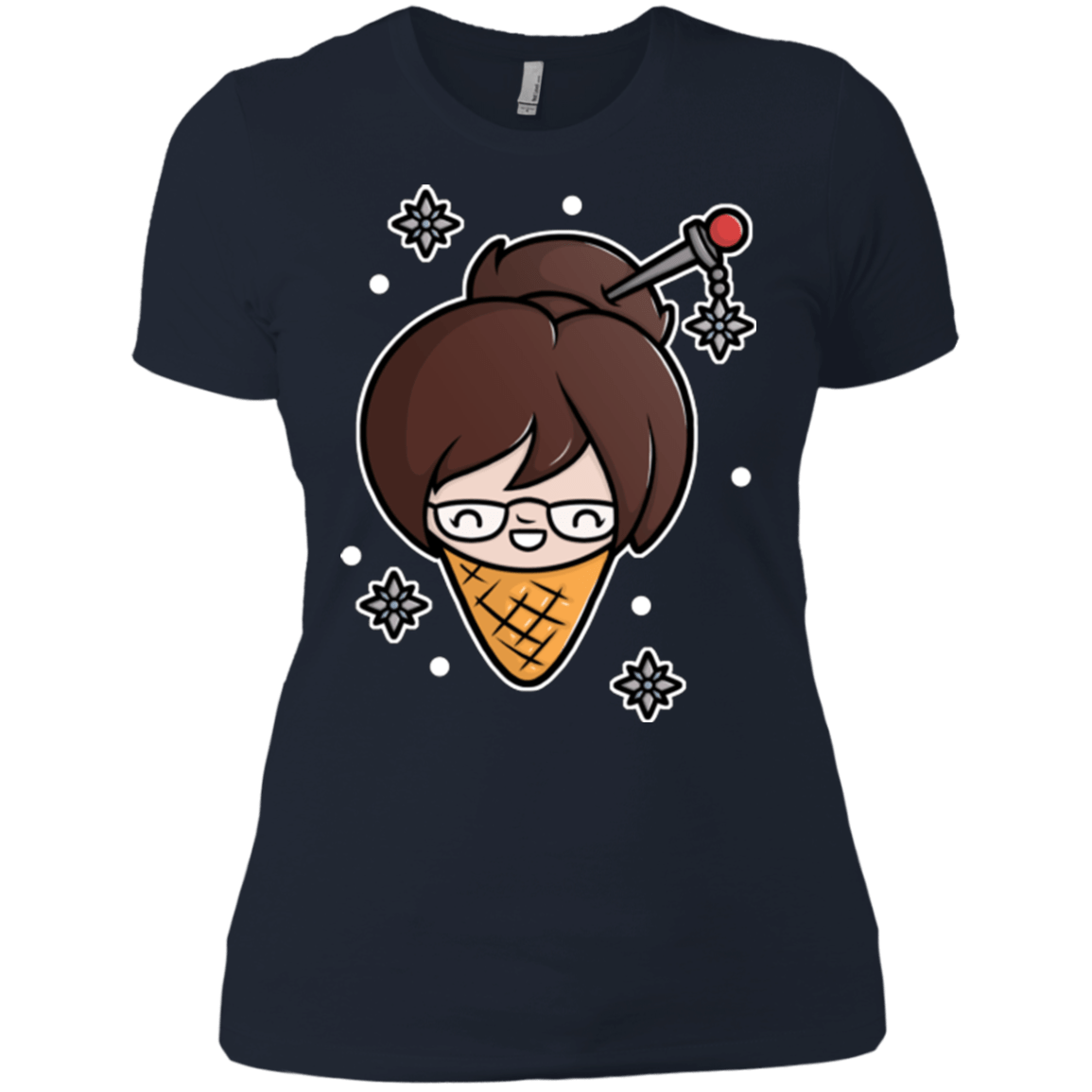 T-Shirts Midnight Navy / X-Small Mei Cone Women's Premium T-Shirt