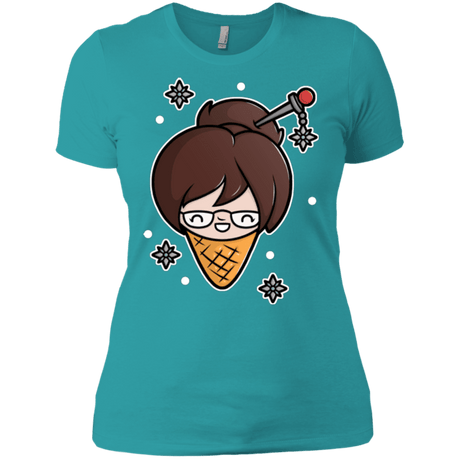 T-Shirts Tahiti Blue / X-Small Mei Cone Women's Premium T-Shirt