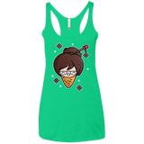 T-Shirts Envy / X-Small Mei Cone Women's Triblend Racerback Tank