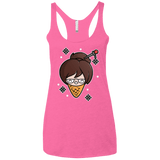 T-Shirts Vintage Pink / X-Small Mei Cone Women's Triblend Racerback Tank